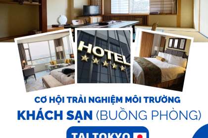 Tuyển Ứng Viên Đơn Hàng Buồng Phòng Khách Sạn Tại Nhật Bản – Xuất Cảnh 2025