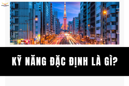 KỸ NĂNG ĐẶC ĐỊNH LÀ GÌ?